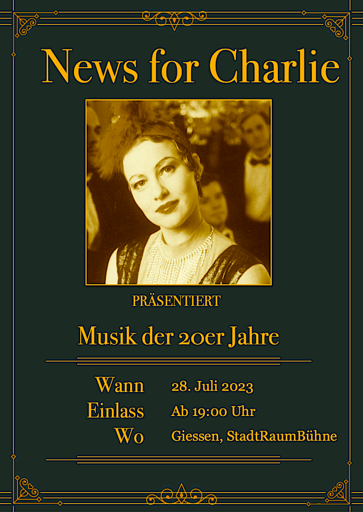 News for Charlie in Giessen